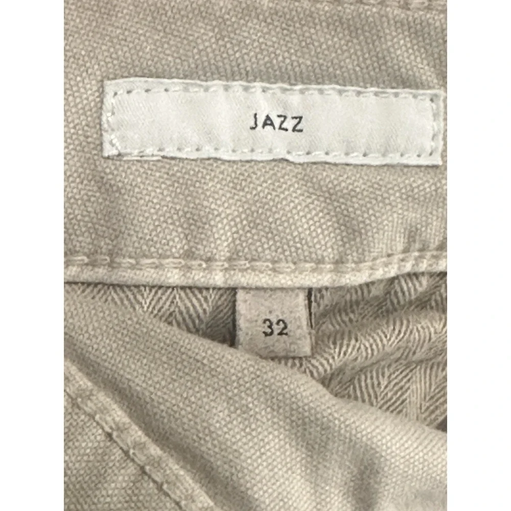 PT Torino Jazz Men's Denim RLZ Cotton Blend Beige Pants - Size 32x27